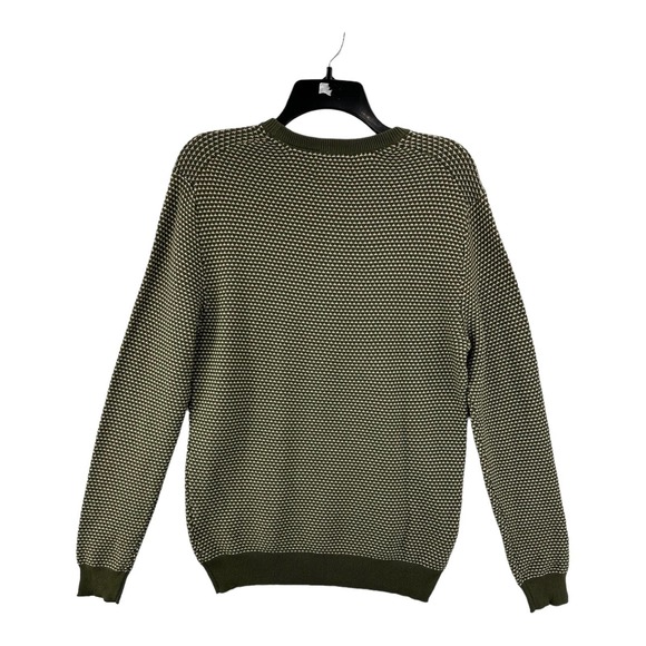 Club Room, Men's Elevated Tonal Texture Sweater Olive Size Small MSRP $65 - Picture 2 of 10